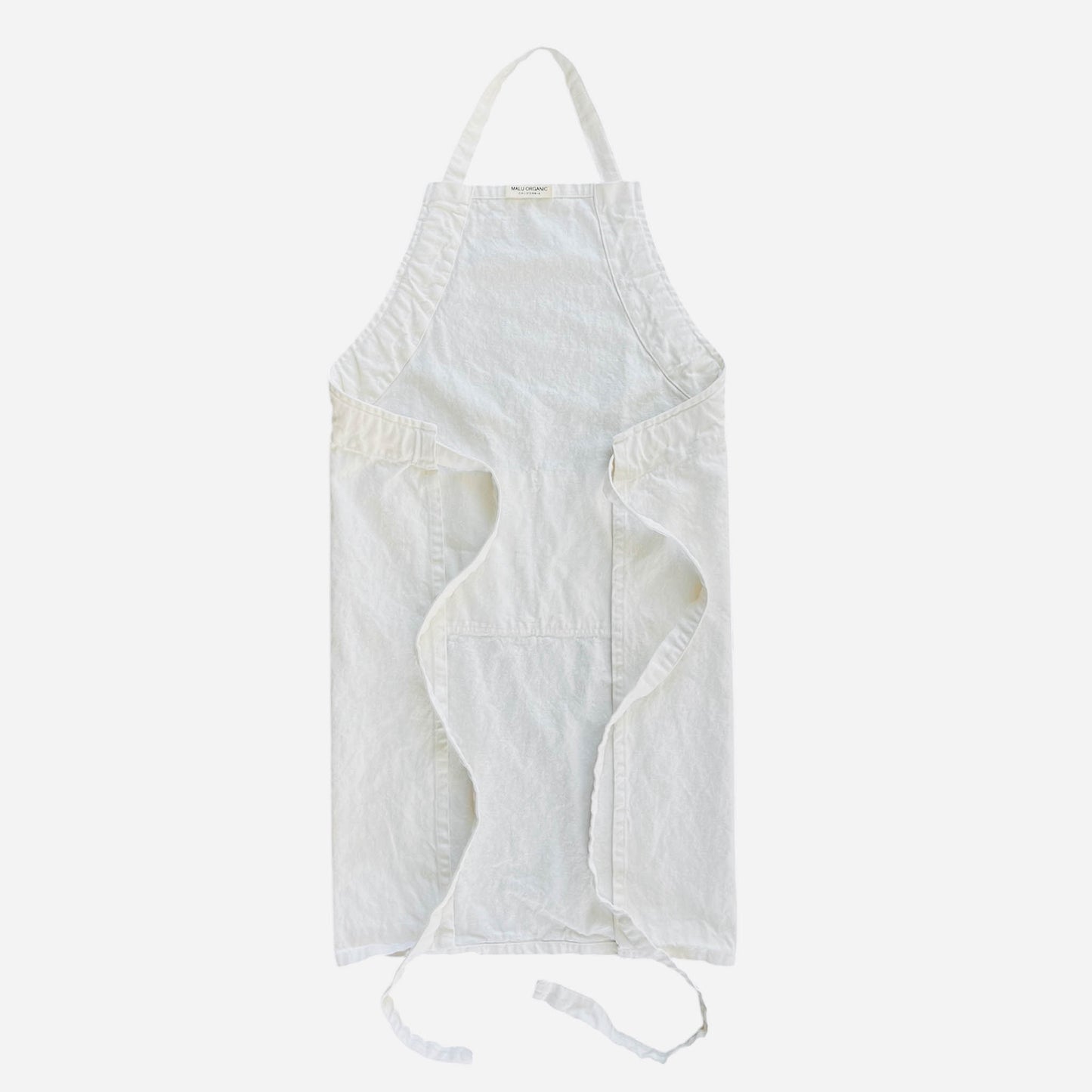 organic cotton and hemp apron / made in usa