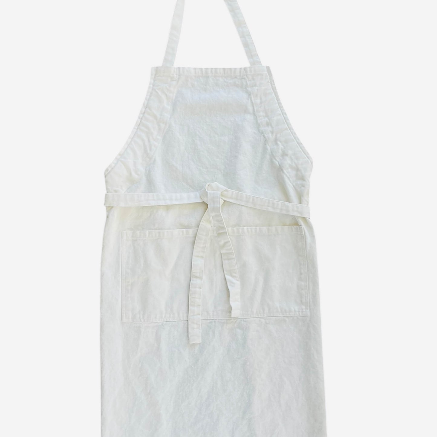 organic cotton and hemp apron / made in usa